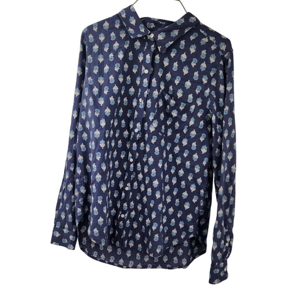 LUCKY BRAND Button Down Long Sleeve Shirt Womens Size Medium M